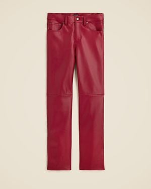 J.Crew Nipped Straight Pant - Red