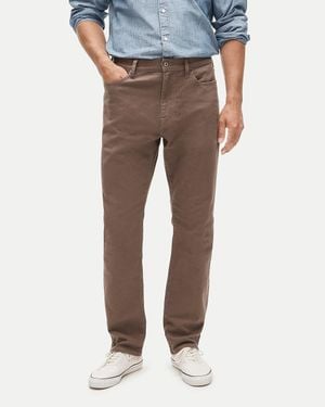 J.Crew Athletic Straight-Fit Bergen Five-Pocket Pant - Gray