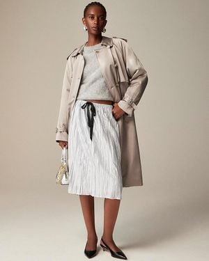 J.Crew Collection Knee-Length Skirt - Natural