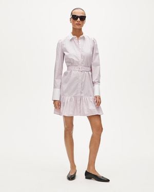 J.Crew Tiered Shirt-Dress - White