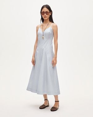 J.Crew Diagonal-Seam Dress - White