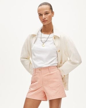 J.Crew Patch-Pocket Chino Short - Natural