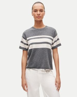 J.Crew Cashmere Relaxed T-Shirt - White