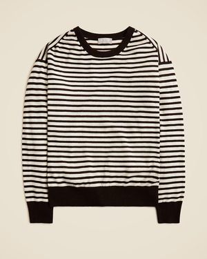 J.Crew Featherweight Cashmere Long-Sleeve T-Shirt - Black
