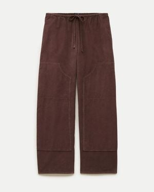 J.Crew Tall Luna Pant - Brown