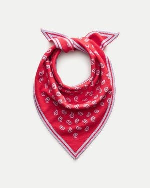 J.Crew Merino Wool Bandana - Pink