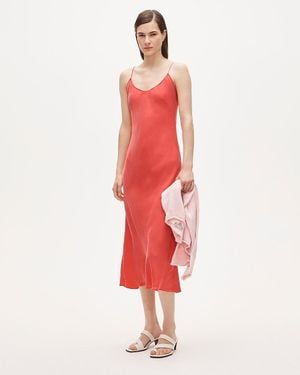 J.Crew Petite Gwyneth Slip Dress - Red