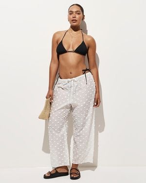 J.Crew Beach Pant With Pom-Poms - Natural