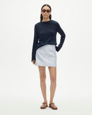 J.Crew Tall Fairfax Mini Skirt - Blue