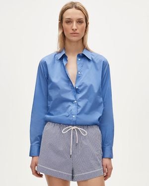 J.Crew Jules Classic-Fit Shirt - Blue