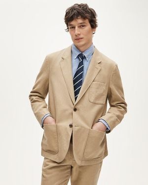 J.Crew Relaxed-Fit Suit Jacket - Natural