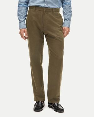 J.Crew Relaxed-Fit Suit Pant - Green