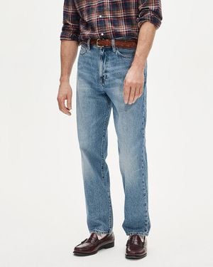 J.Crew High-Rise Straight-Fit Jean - Blue