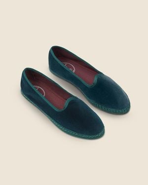 J.Crew Flabelus Agatha Slippers - Blue