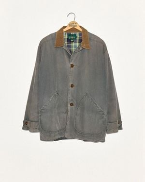 J.Crew '90S Barn Jacket Size Medium - Gray