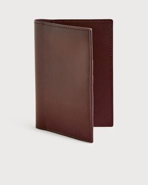 J.Crew Leather Passport Holder - Brown