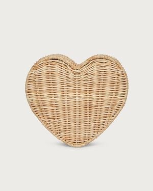 J.Crew Kayu Sisal Clutch - Natural