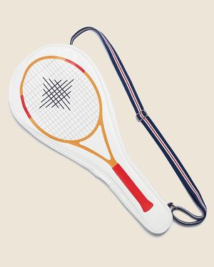 J.Crew L'Etoile Sport Racquet Cover - White