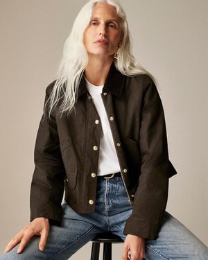 J.Crew Short Barn Jacket - Brown