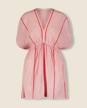 J.Crew Lemlem Alem Plunge Dress - Pink