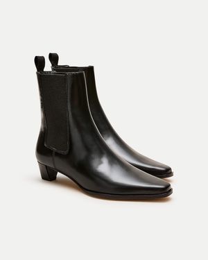 J.Crew Chelsea Pull-On Boots - Black
