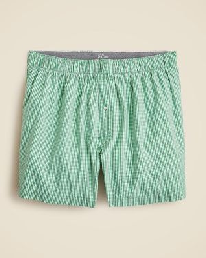 J.Crew Patterned Boxers - Green
