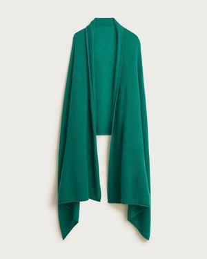 J.Crew Oversized Cashmere Wrap - Green
