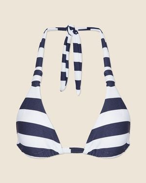 J.Crew Onia Mara Bikini Top - Blue