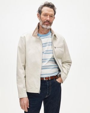 J.Crew Wallace & Barnes Lightweight Canvas Work Jacket - Natural