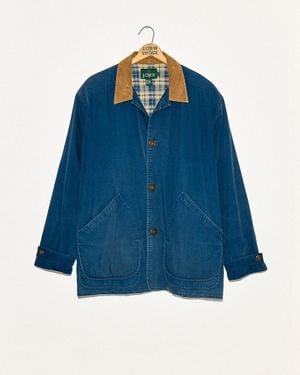 J.Crew '90S Barn Jacket Size Large - Blue