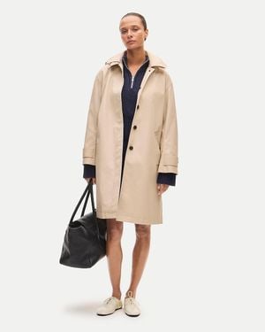 J.Crew Soho Car Coat - Natural