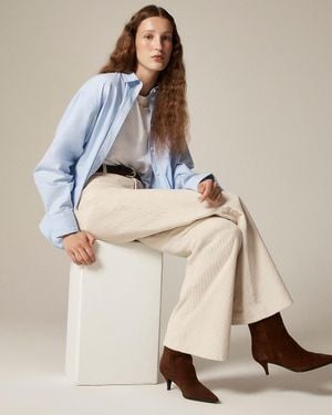 J.Crew New Stevie Ankle Boots - Natural