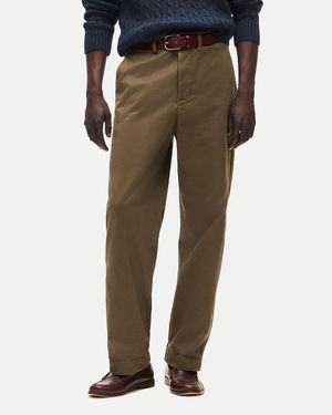 J.Crew Wallace & Barnes Selvedge Officer Chino Pant - Green