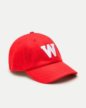 J.Crew '47 X Wisconsin Cleanup Cap - Red