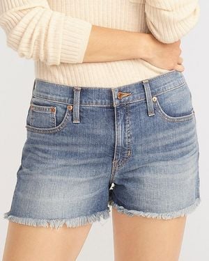 J.Crew Mid-Rise Denim Short - Blue