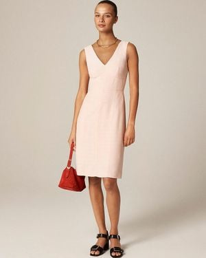 J.Crew Seamed Sheath Dress - Natural