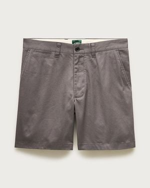 J.Crew "7" Harbor Stretch Chino Short" - Gray