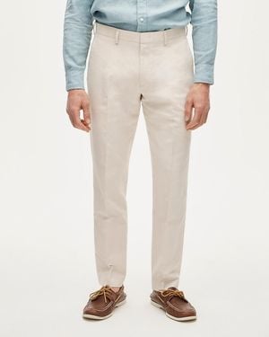 J.Crew Ludlow Slim-Fit Suit Pant - White