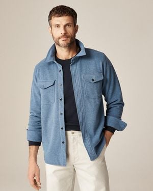 J.Crew Seaboard Soft-Knit Shirt - Blue