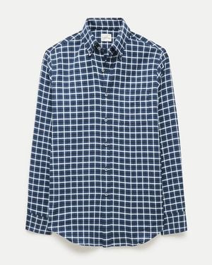 J.Crew Lakeside Cotton-Viscose Blend Shirt - Blue