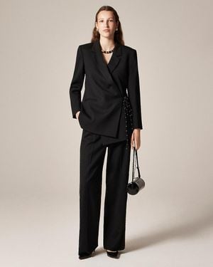 J.Crew Wrap Blazer - Black