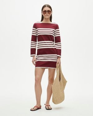 mini suede dress Stolen Glance Suede Mini Dress Medium / Dark Brown