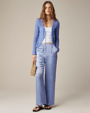 J.Crew Cosmo Cropped Pant - Blue