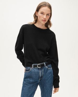 J.Crew Perfect Cashmere Crewneck - Black