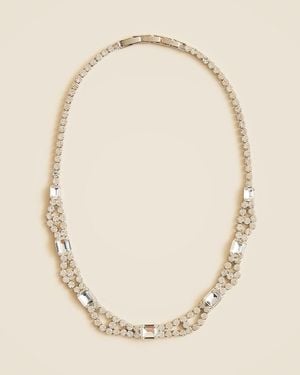 J.Crew Cupchain Gemstone Necklace - Natural