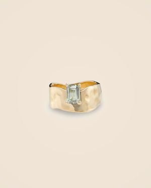 J.Crew Lady Wade Ring With Amethyst - Natural