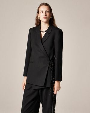 J.Crew Wrap Blazer - Black