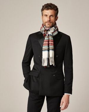 J.Crew Cashmere-Blend Scarf - Black