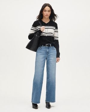 J.Crew Everyday Wide-Leg Ankle Jean - Blue