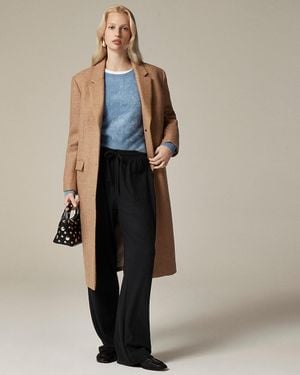 J.Crew Soft Rib Wide-Leg Pant - Black